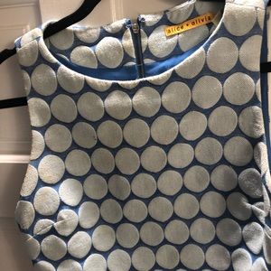 💙 Alice + Olivia Polkadot Cocktail Dress